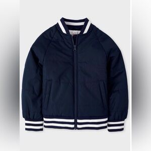 Children’s large jacket blue puffer bomber